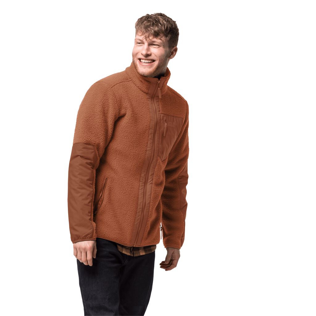 Jack Wolfskin KINGSWAY Vestes Homme Cuivre - SLNJVCF-94